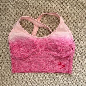 Beachbody Pink Ombre Sports Bra